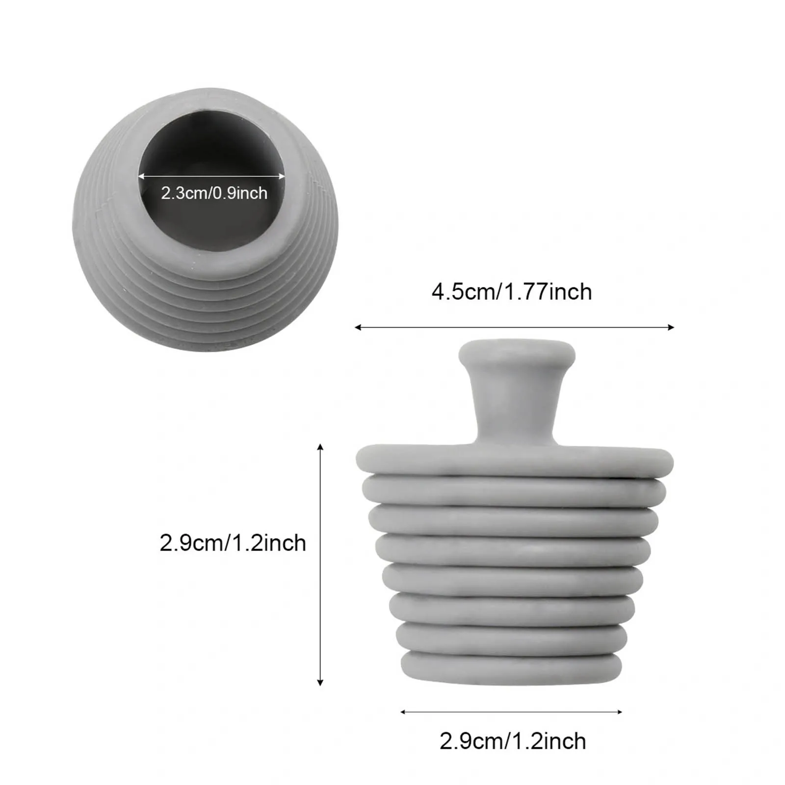 Plug Stopper Universal Silicone Tub Stoppers Bathroom Kitchen Drains Bath Plug