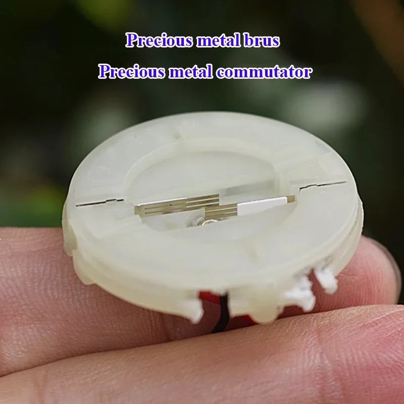 RF-500TB-12560 DC 6V-12V 5400RPM 마이크로 32mm 직경 원형 스핀들 모터 귀금속 브러시 DIY 스위퍼 로봇 향기 알람