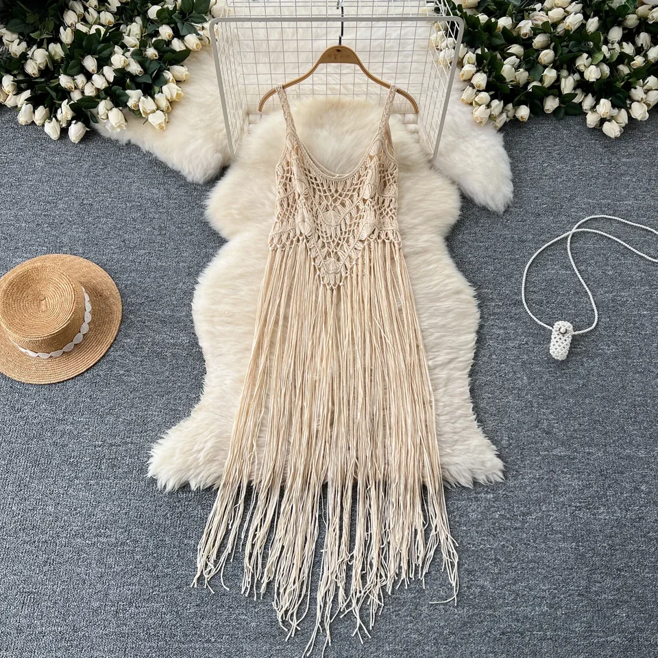 macrame beach dress tutorial Macrame Dress: Edamame  Meg Spitzer