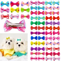 10/20/30Pcs Cute Dog Hair Clips Puppy Hairpin Pet Cat Handmade Hairpin Pet Bow Hair Accessories Multicolor 1