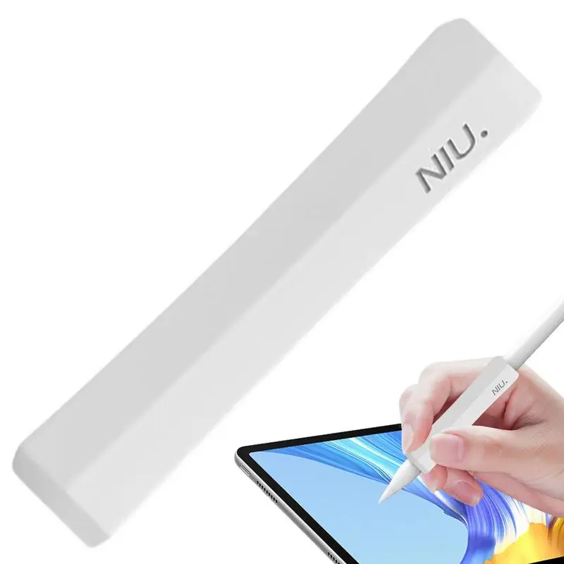 Soft Silicone Non-Slip Pen Grip For Apple Stylus Touch Pencil 1/2 Generation Pen Grip Protective Cover Stylus Pen Pouch Holder