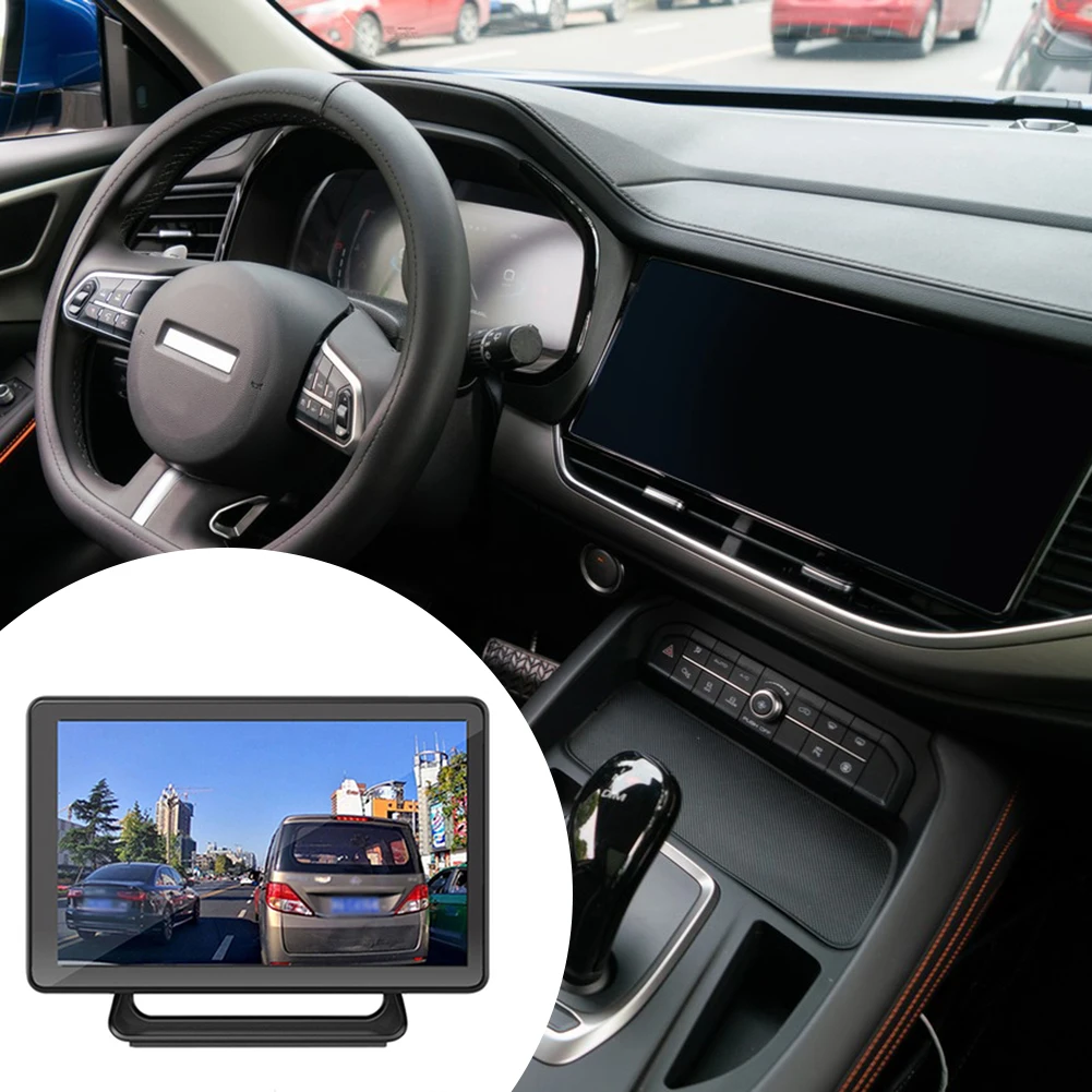 

HD Center Console Drive Recorder With 5-inches Screen Multifunctional Recording Camera For Automative Truck