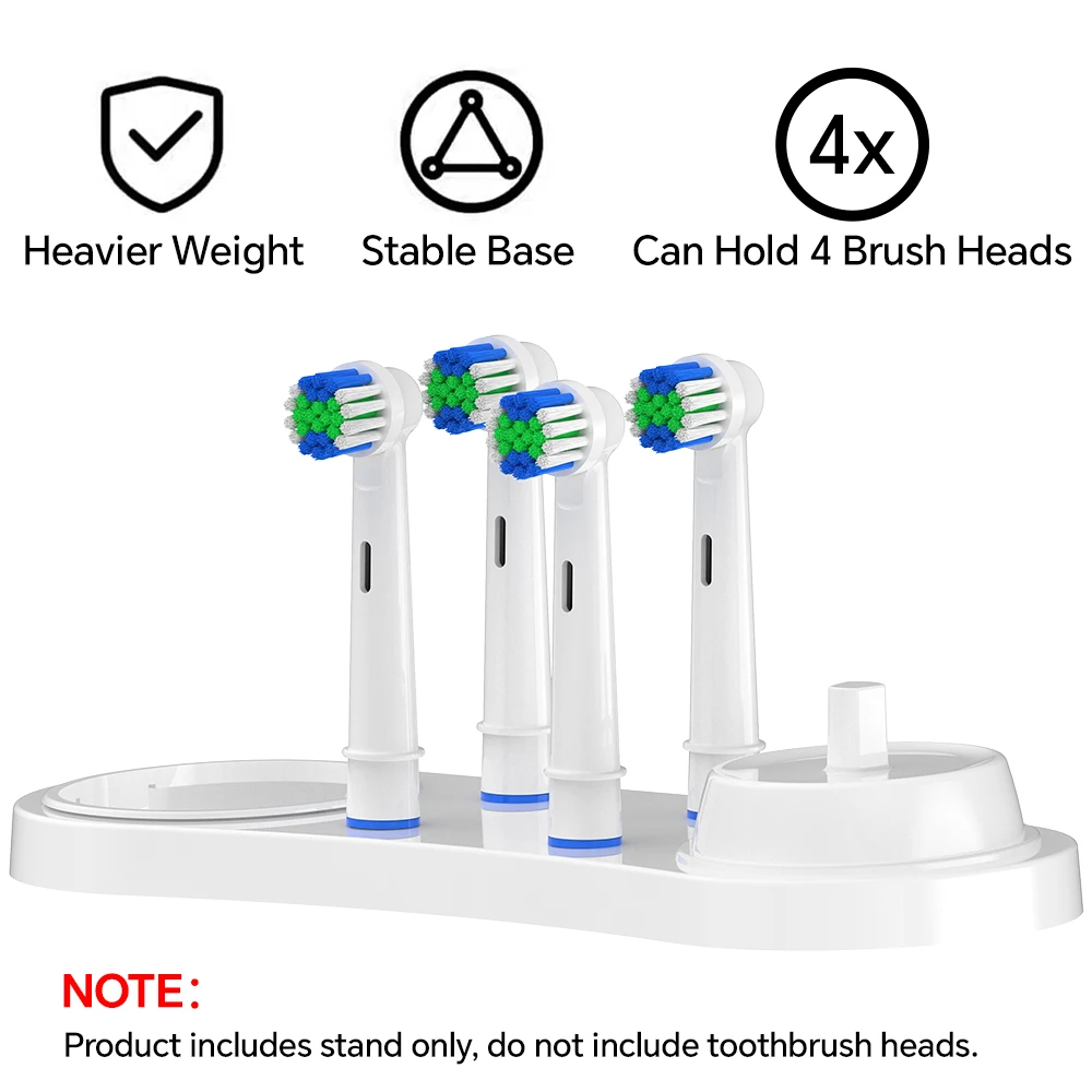 Compatible with Oral B Electric Toothbrush Holder, Toothbrush Heads Stand Base for OralB Pro and D Series Electric Toothbrushes