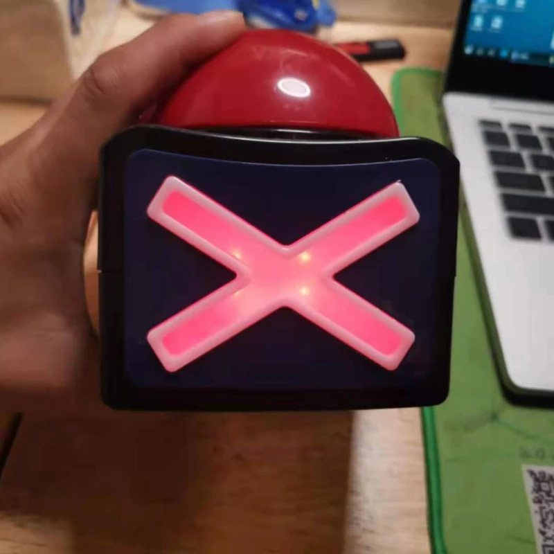 Game Answer Buzzer Alarm Button With Sound Light Trivia Quiz