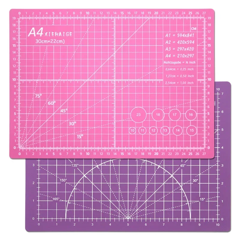 PVC 가죽 패치워크 종이 셀프 커팅 매트, 치유 도구 패드, DIY
