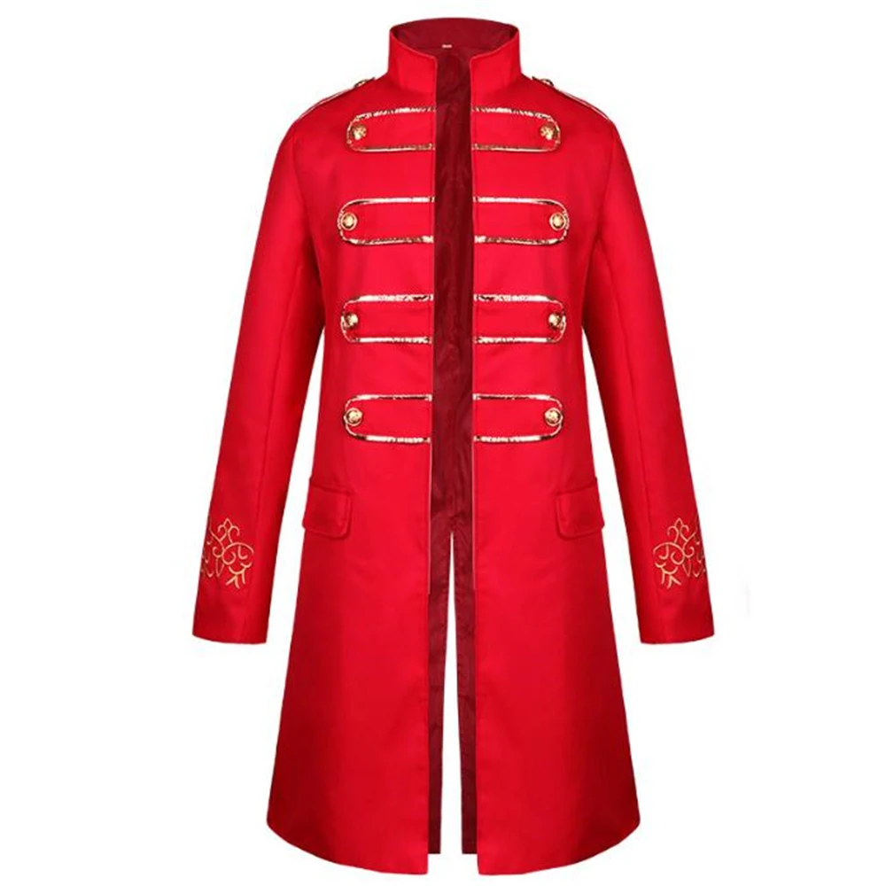 

Новый мужской костюм с вышивкой куртка в стиле стимпанк винтажная женская готическая викторианская форма пальто ветровка для выпускного вечера сценические плащи