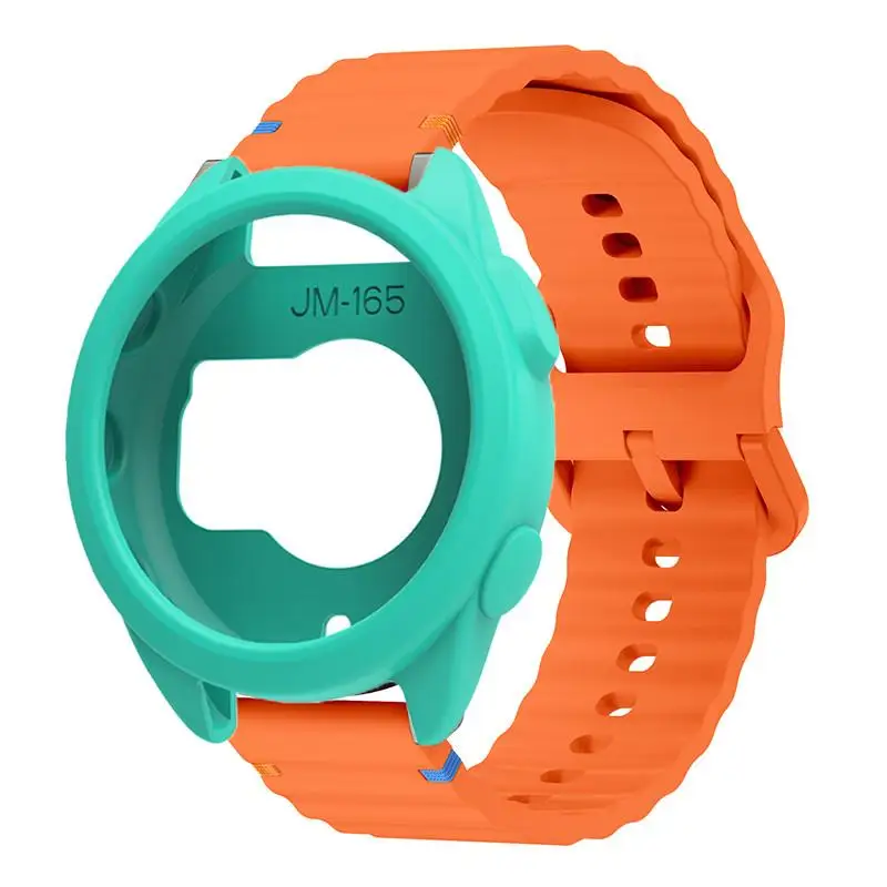 Silicone Protective Case and Strap for Sport Wristbands - Soft, Scratch-Resistant Cover