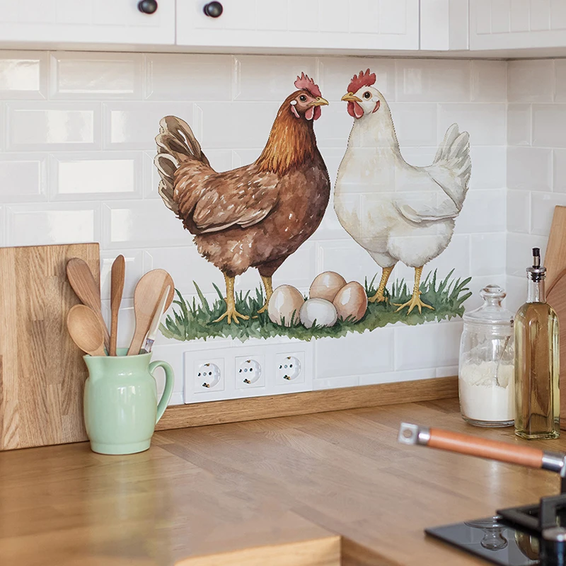 รูปสินค้า สติ๊กเกอร์ตกแต่งผนังสไตล์ Rooster