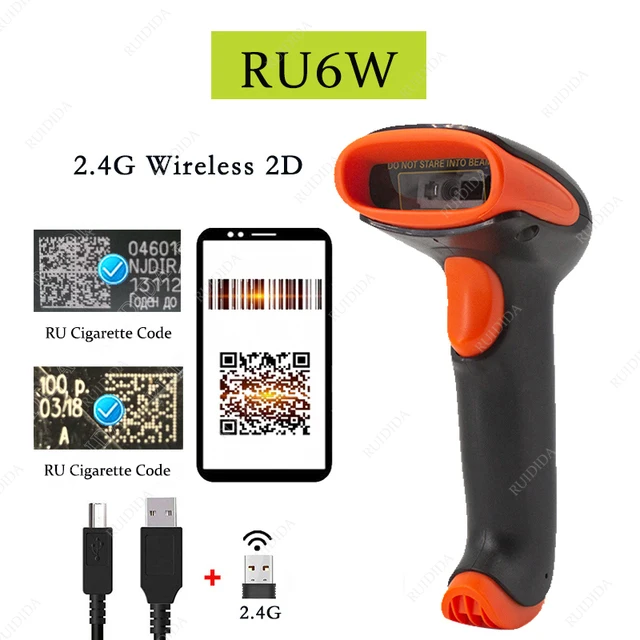 Code Reader Scanenr 1D/2D Handheld Scanner QR 2D Scanner Wired Barcode Reader Portable qr Scanner USB Code bar Scanner PDF417 handheld barcode scanner Scanners