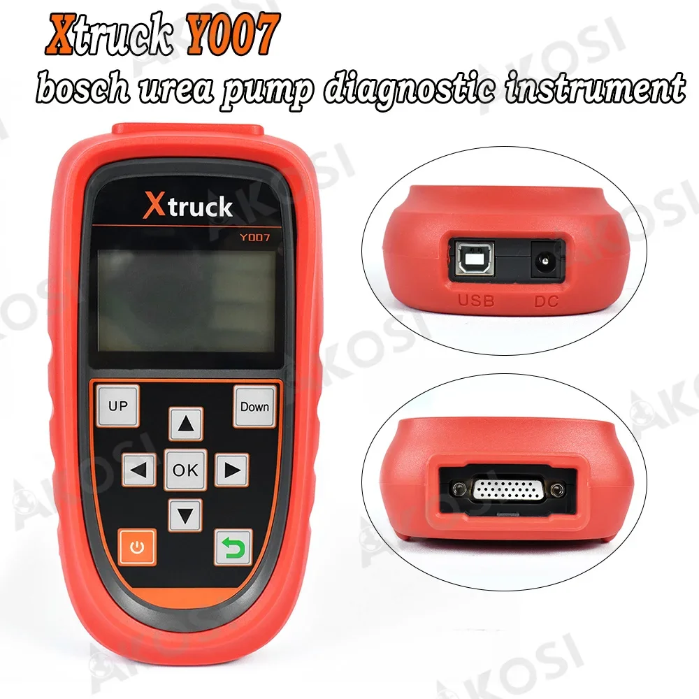 

Xtruck Y007 For Bosch 6.5/2.2 urea pump diagnostic tool Automatic Detection Boost Pressure Test Injection Test Emptying Test