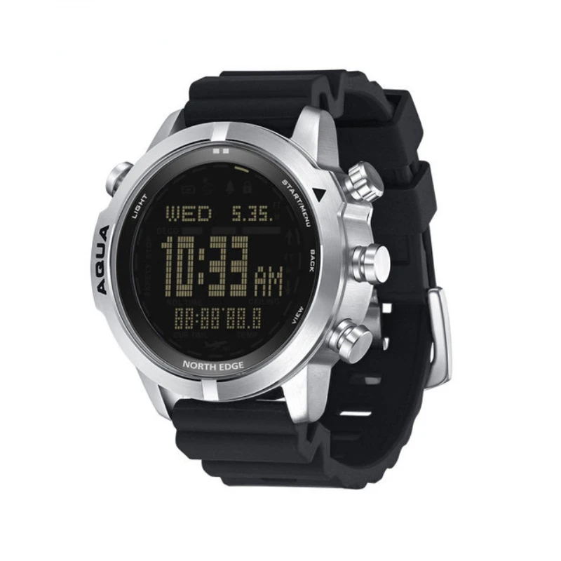 Orologio Da Uomo Professionale Per Computer Subacqueo Scuba Diving Ndl (No Deco Time) 100M Dive Watches Altimetro Barometro Compass