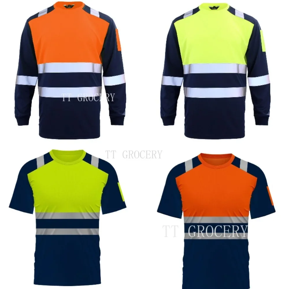 Work T Shirts Safety Clothing men t shirts work polo shirt