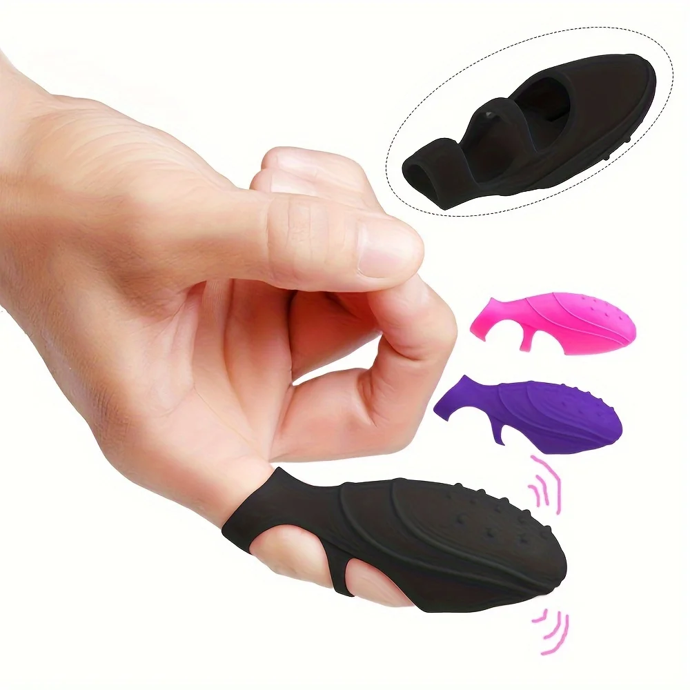 Massage Finger Vibrator: Elevate Intimacy with G-spot Stimulation, Foreplay, and Flirting Glove - Ultimate Couple Sex Supplies!