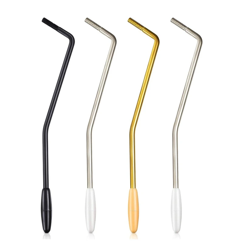 4Pcs 6Mm Thread Tremolo Arm Chitarra Elettrica Tremolo Arm Braccio Tremolo Singolo Con Punta Per Stratocaster Per Chitarra Elettrica
