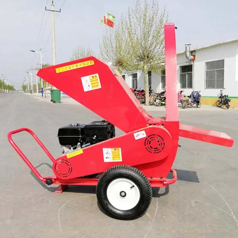 used machine wood chipper shredder garden tree diesel wood chipper shredder 4