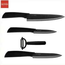4 pezzi originali Huohou coltello da cucina coltello in ceramica cuoco Set 4 6 8 pollici kit più sottili forno per xiaomi casa famiglia cucina Mi Mija