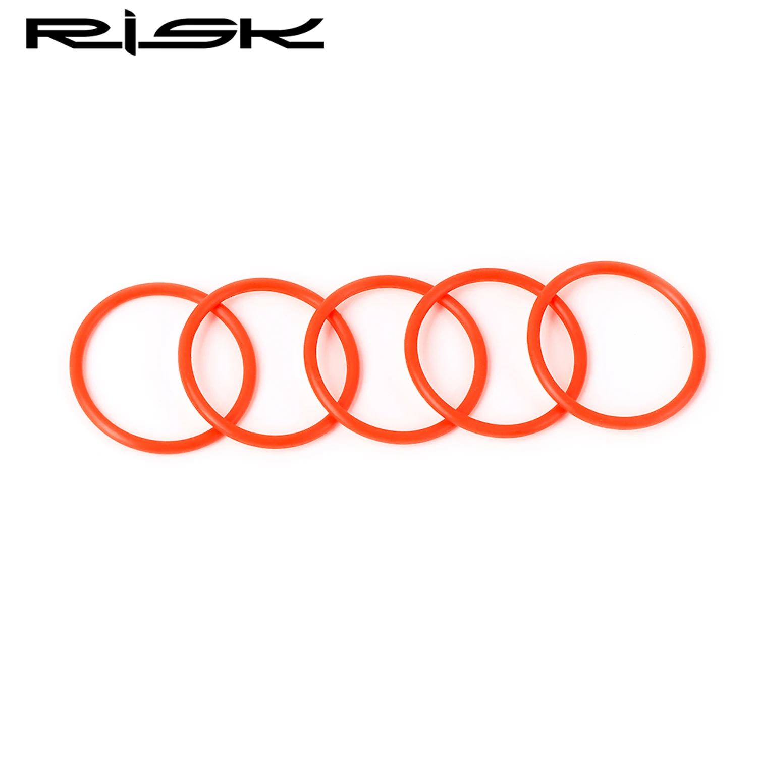 RISK 산악 자전거 프론트 포크 서스펜션 서클 씰링 링, 일정 O 링, 32mm, 34mm, 35mm, 36mm RA144, 5 개