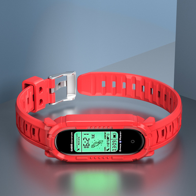 Xiaomi Mi Band 7 6 5 4 Strap Soft Silicone Wristband Replacement Bracelet Correa For MiBand 3 4 7 6 5 Mi7 Band7 Watch Strap