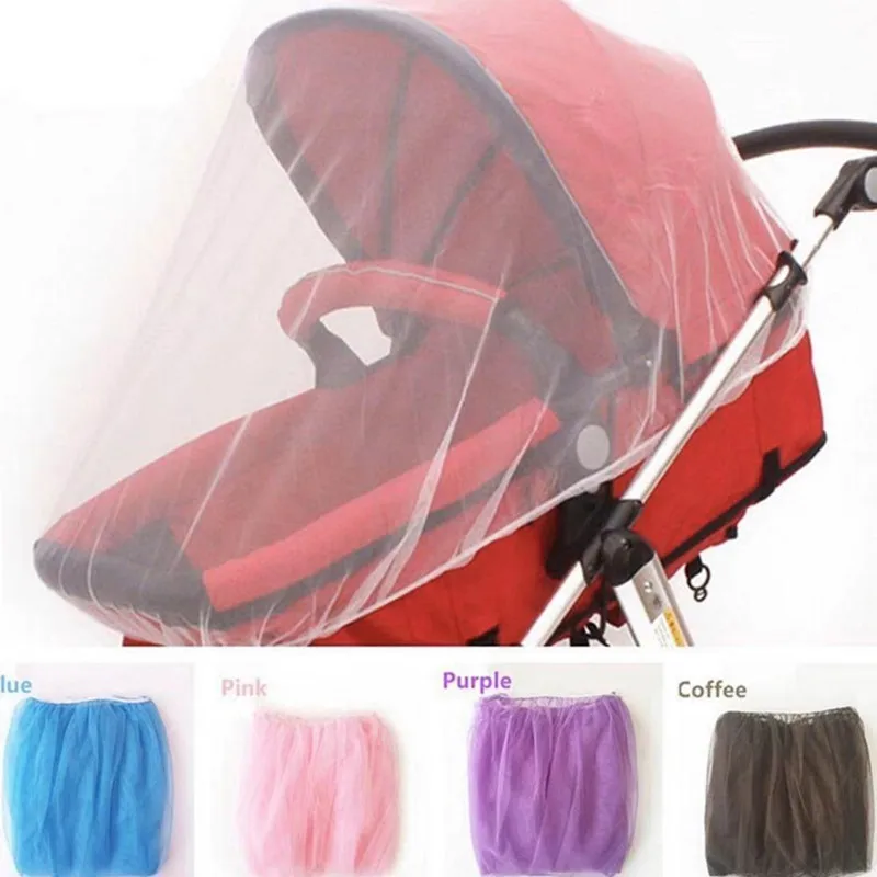 1pc Baby Stroller Pushchair Mosquito Insect Shield Net Mesh Stroller Accessories Cart Mosquito Net Safe Infants Protection HOT! baby stroller accessories online	 Baby Strollers