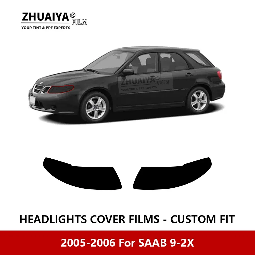 

For SAAB 9-2X 2005-2006 Car Exterior Headlight Anti-scratch PPF precut Protective film Repair film Car stickers Accessories