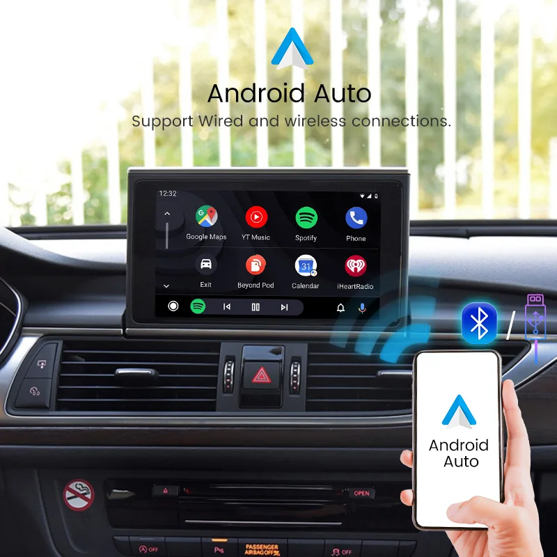 ÷  ÷  ī÷ ׷̵ ڽ, ڵ  ȵ̵ ڵ , GPS NAVI ڵ ڽ, ƿ A6 A7 2012 - 2016 RMC