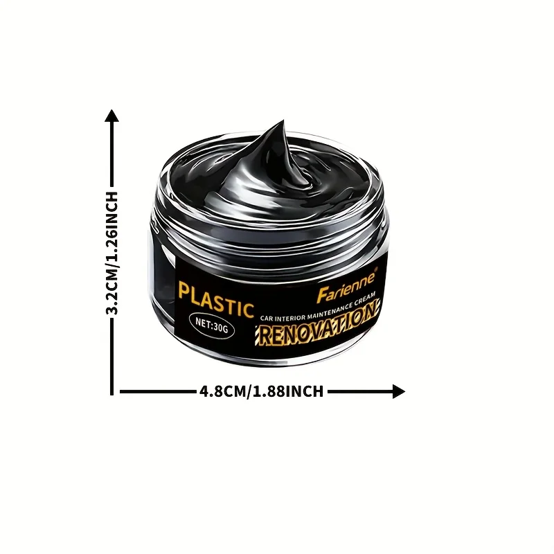 Leather plastic repair wax Universal Leather and Plastic Repair Polishing Wax Automotive interior reconditioning cream for leather/plastic/rubber care