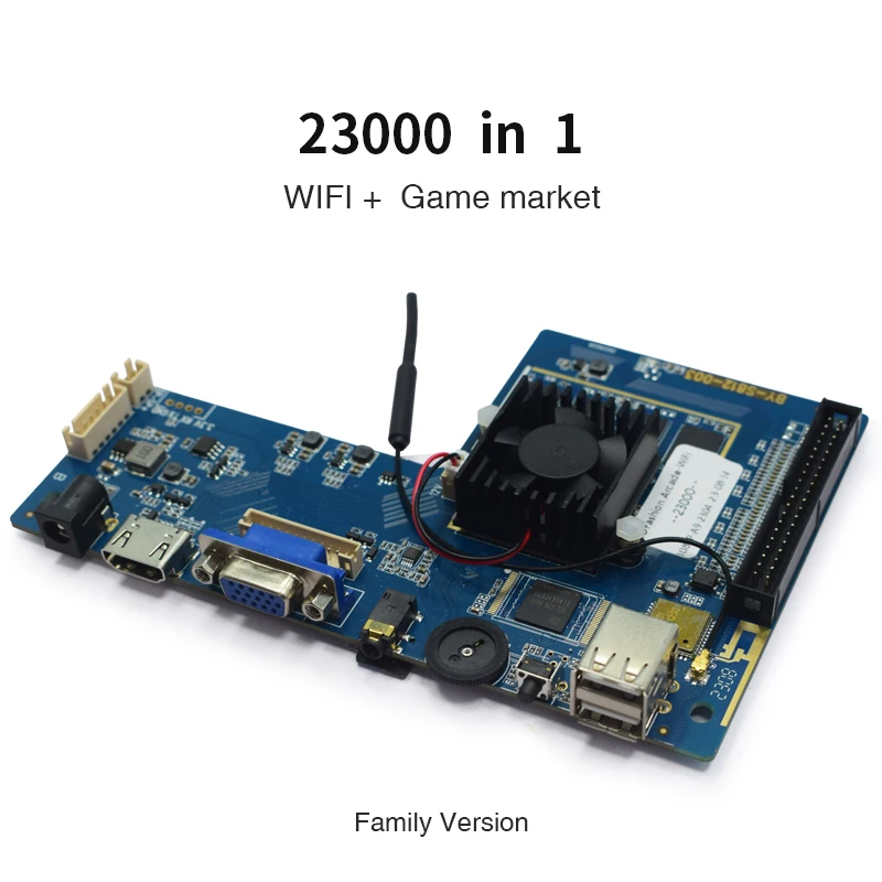 Arcade Box Pandora 3d 9850 In 1 Wifi Retro Arcade Games Pcb Board ...
