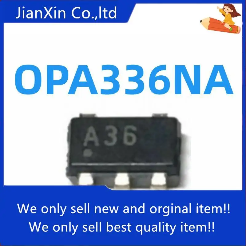 

10pcs orginal new | OPA336NA/3K OPA336N Silkscreen A36 SOT23-5 Integrated IC