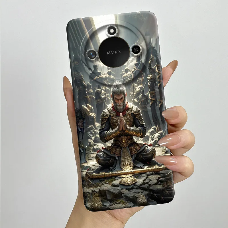Sweet Painted Silicone Phone Case - Fashion Cartoon Design, Protective & Stylish