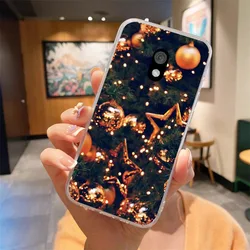Christmas - Themed Clear Soft Silicone TPU Phone Cover for 105 4G 2023 (01)