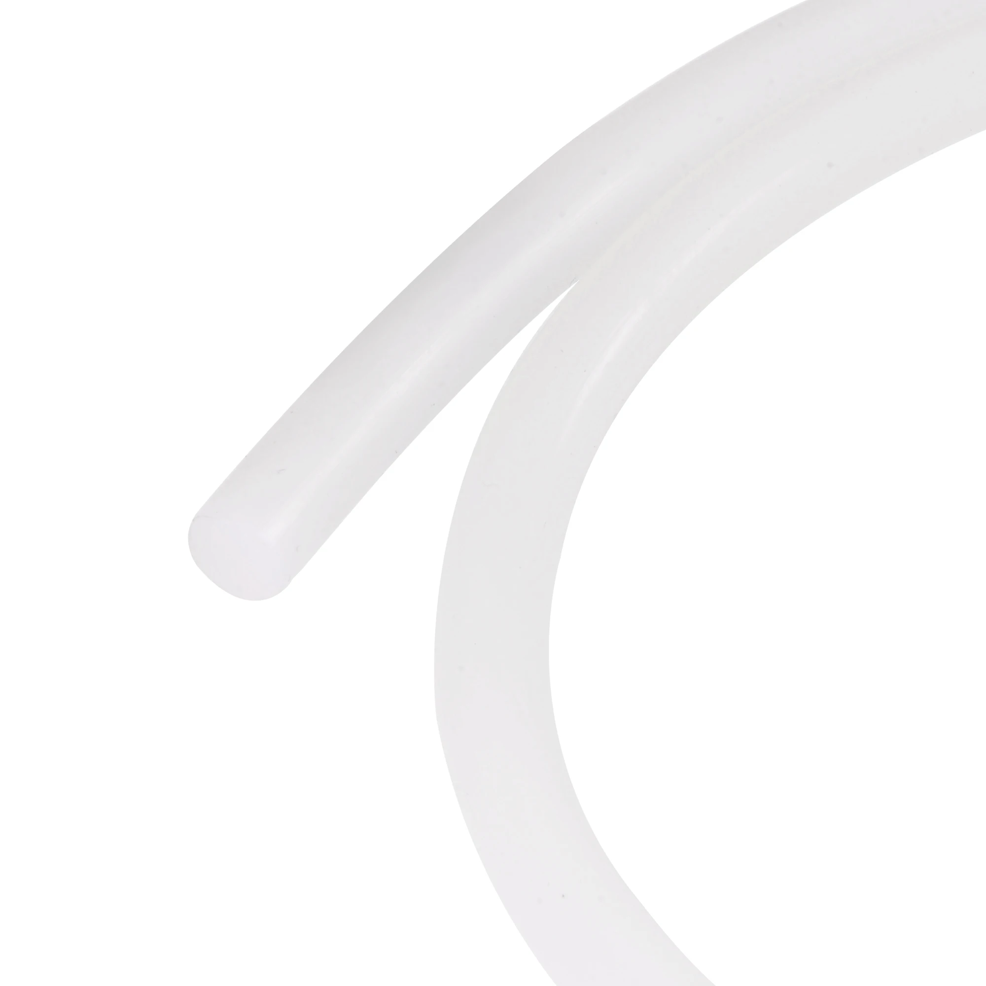 Uxcell Silicone Bending Insert Hard Tube 3/8 5ft White Soft for Rigid PETG Tubing Water Cooling uxcell acrylic pipe rigid round tube clear 9mm id 12mm od 305mm for lamps and lanterns water cooling system 2 pcs