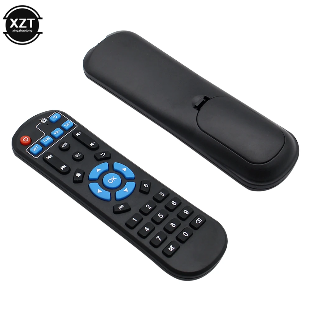 Télécommande universelle pour Smart TV Box, programme d'étude  d'apprentissage IR remplacé, télécommande pour T95, S912, T95Z, Q Plus,  H96, X96 MAX - AliExpress