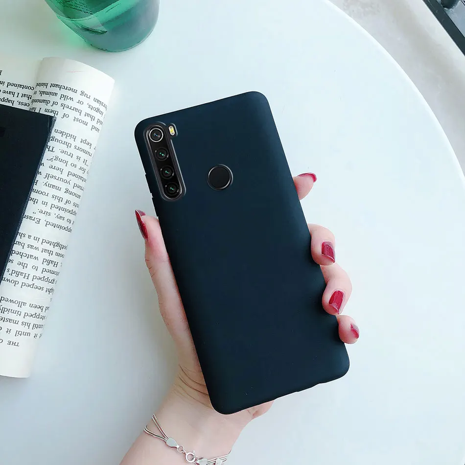 Vibrant Candy Colors Silicone Matte Soft Back Cover
