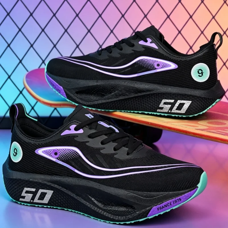 Athletic Running Shoes Carbon Board Marathon Men Sports Breathable Lightweight Women's Comfortable Speciality Stability Sneakers 1