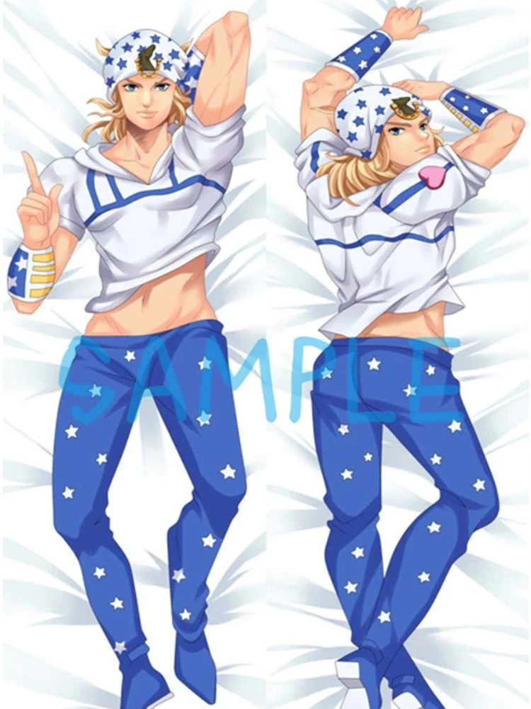 Anime JOJO Cosplay Dakimakura Christmas present Pillow Case Hugging Body Prop