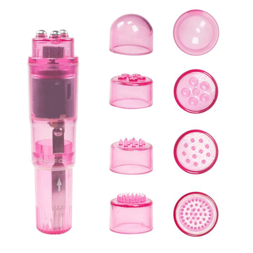 Mini 4 Massage Heads Vibrators Magic Wand G Spot Clitoris Stimulator Dildo Massager Adult Product for Women female sex toys,vaginal vibrators,clitoris vibrator,vibrator sex toy,dildo sex toys