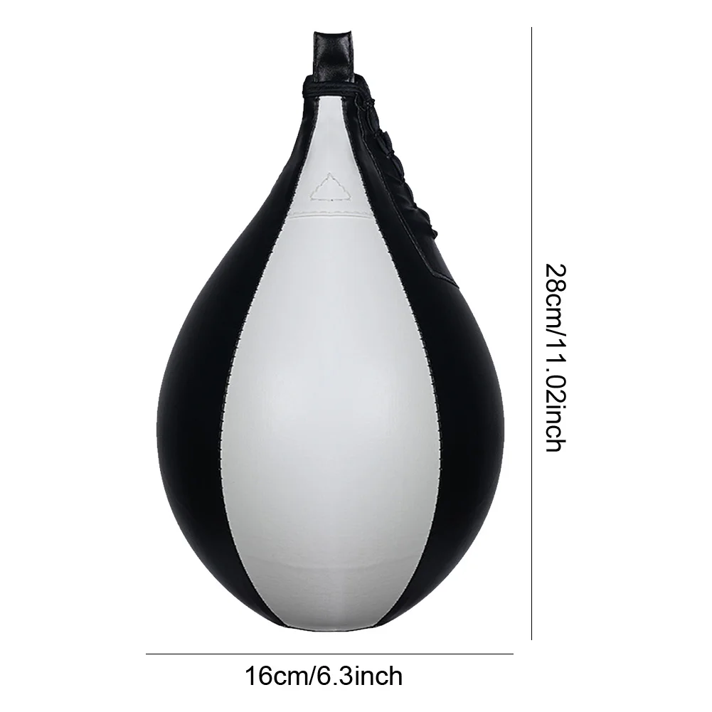 Boxing Speed Ball Boxing Punch Ball PU Leather Reflex Stress Relief Striking Bag for Muay Thai Training