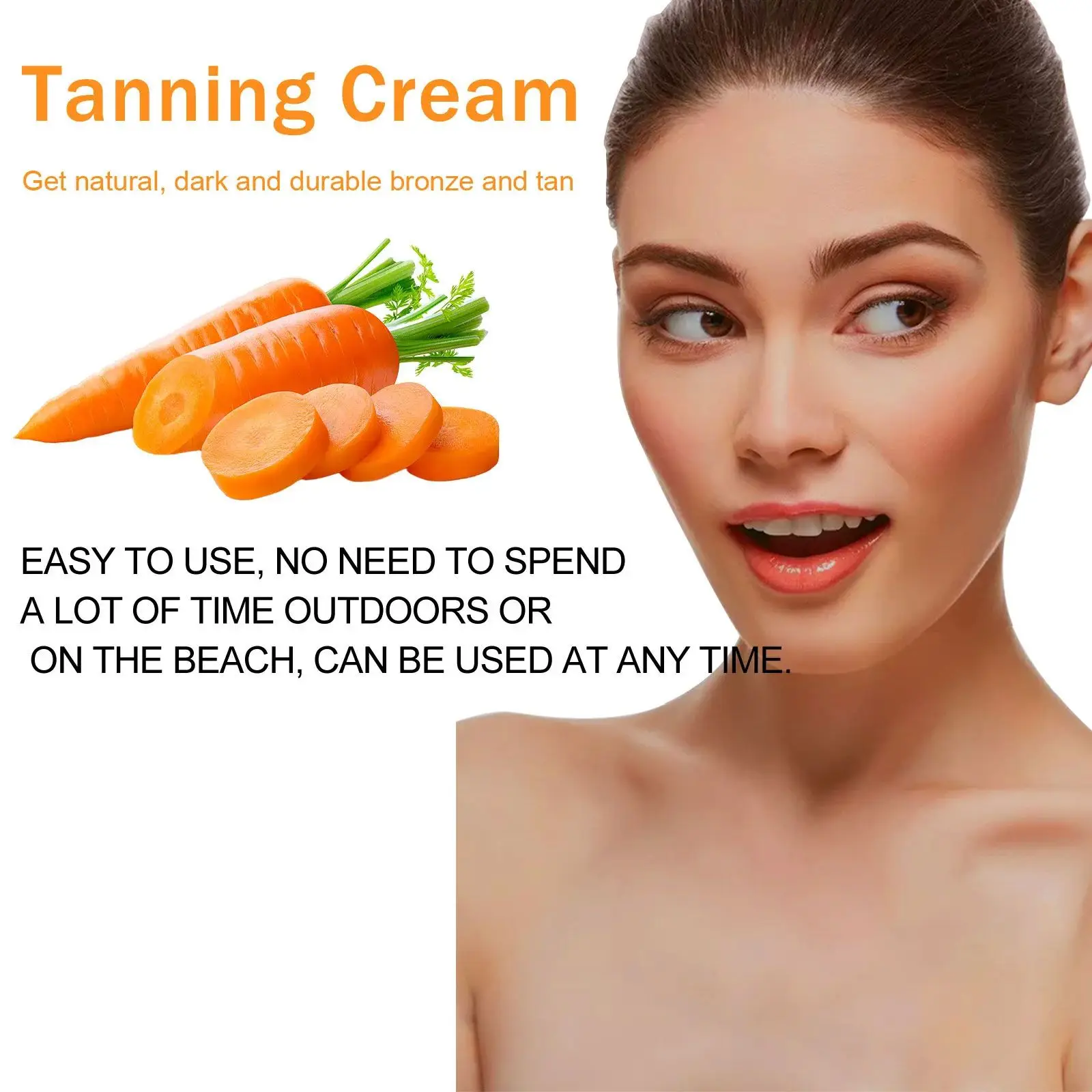 Body Bronzer Lotion Sunless Tanning Cream Sunburn Repair Beach Solarium Outdoor Facial Body Quick Self-tanning Tanner Skin Cream