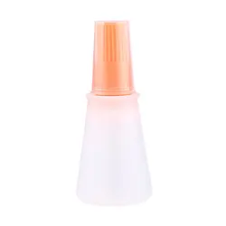 Silicone Pastry and Basting Brush - Versatile Kitchen Utensil for Baking, Cooking, and BBQ (Orange)