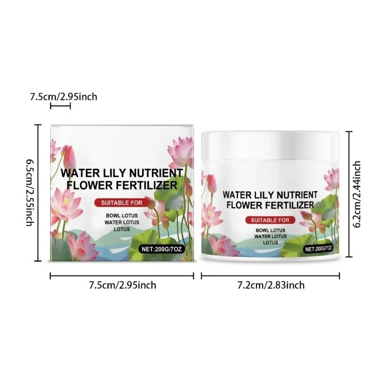 Balanced Nutrient Formula Flower Fertilizers For Water Lilies Health Development K2WE