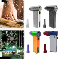 Mini Turbo Jet Fan Portable Mini Jet Blower Brushless Motor Mini Blower Fan 140000RPM Electric Jet Fan for Camping Cleaning 2