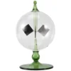 Green Solar Power Radiometer Crookes Solar Energy Spinning Vanes Windmill Gift Home Desk Decoration 2