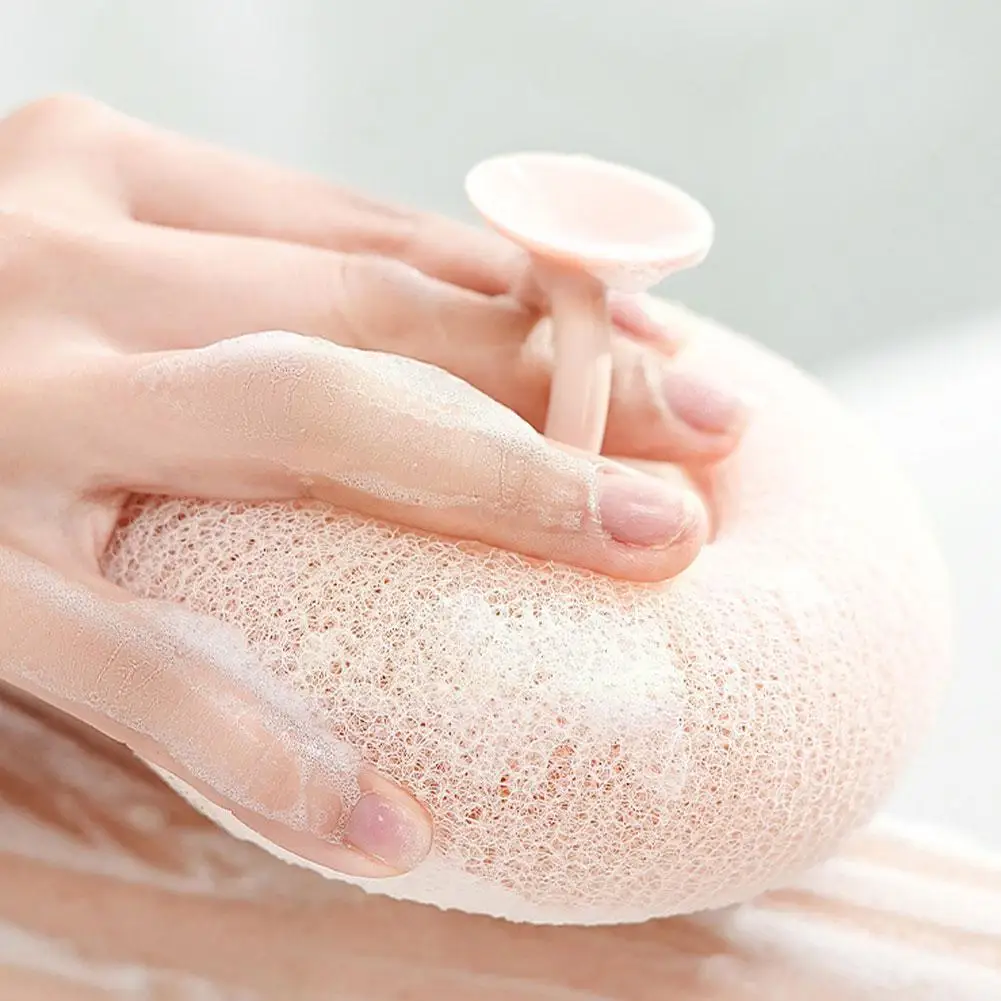 Bath Towel Scrub Bath Massage Bath Ball With Sucker Wipe Towel Rub Bath Back Mud Brush Sponge Brush Bath Bath U9J7 5