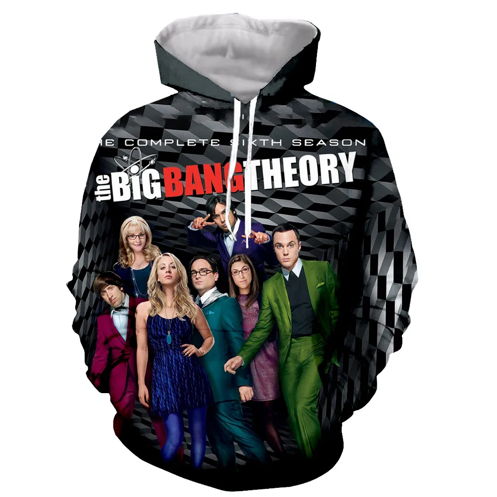 

The Big Bang Theory 3D Printed Hoodie Men/women Funny New Fashion Pop Hip-hop Long Sleeves Hooded Sweatshirt Oversized Tops