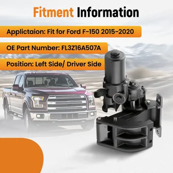 Left Side Running Board Motor with Bracket For Ford F-150 All Engine 2015-20