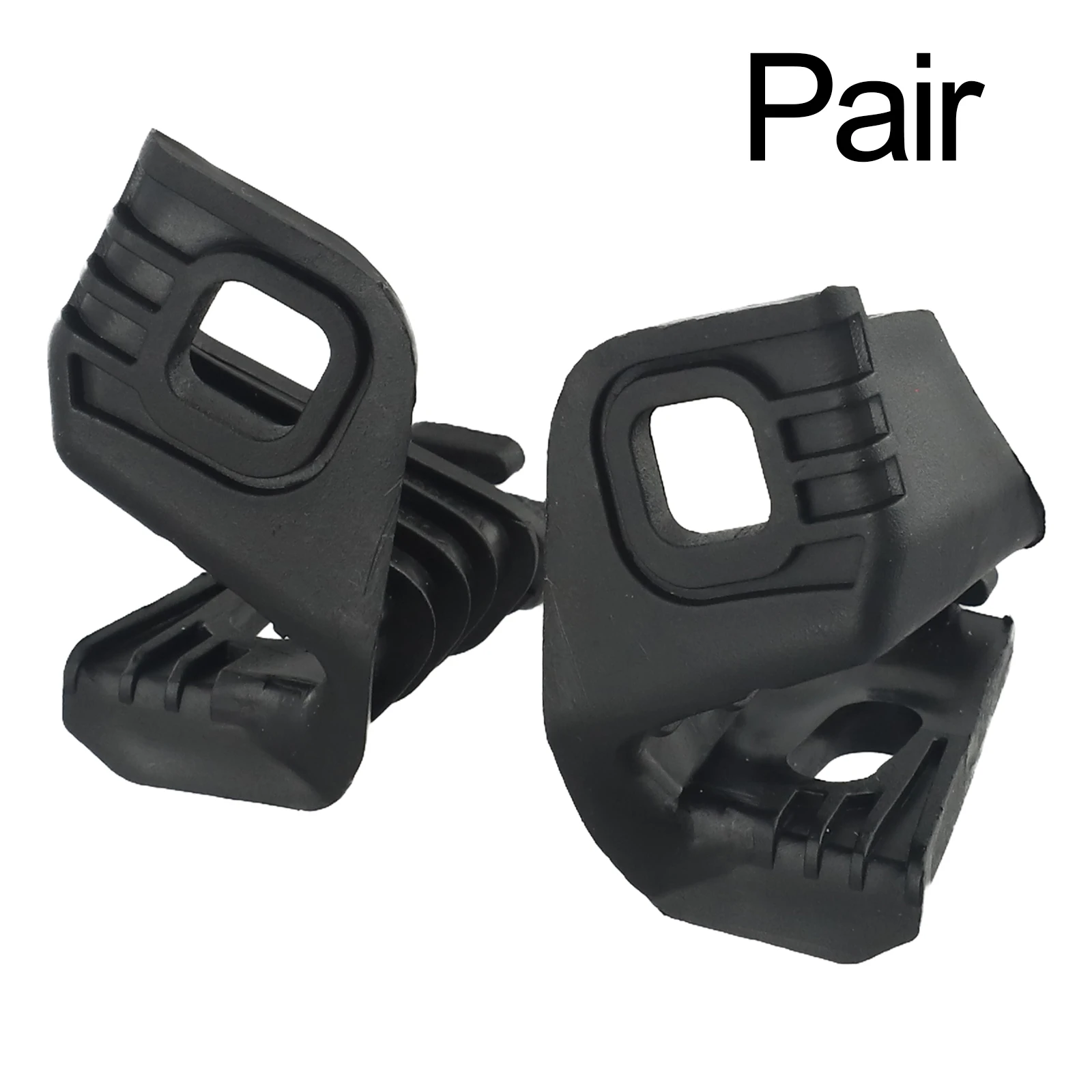 

For BMW F30 F31 F32 F33 F36 Clip Headlight Brackets 51647285597/598 Black Direct Replacement Mount Bracket Pair