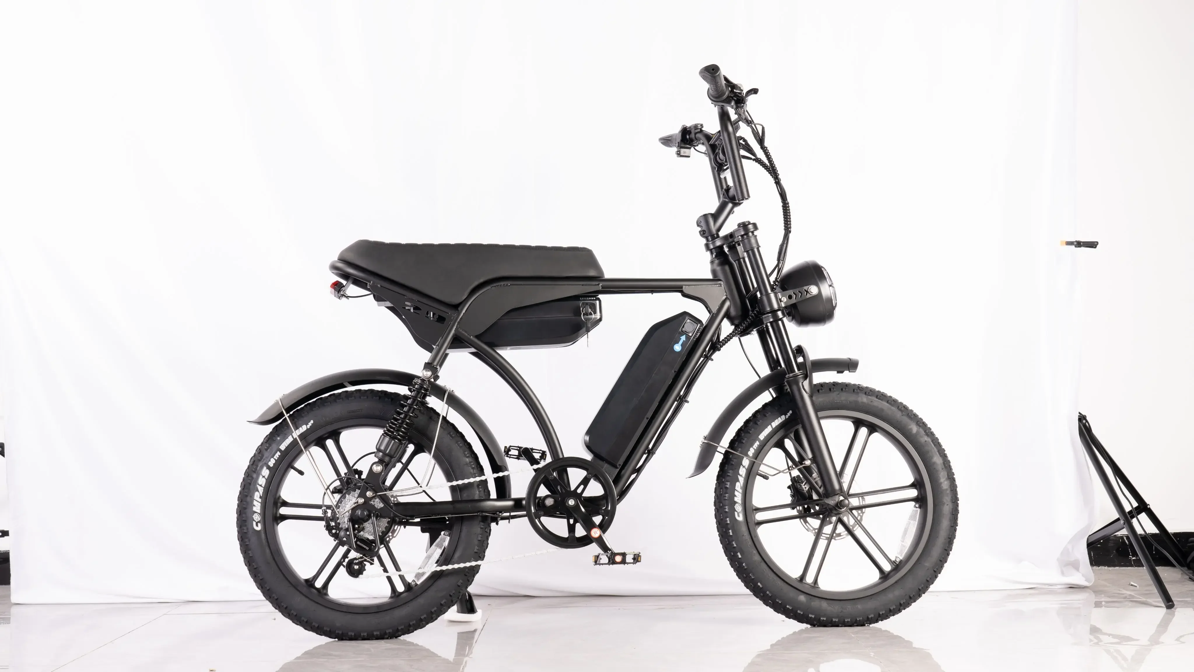 V29/1000W 48V 30AH New Dual battery hydraulic brake electric bicycle Integrated whe City electric bike Snow 20*4.0 fat tire