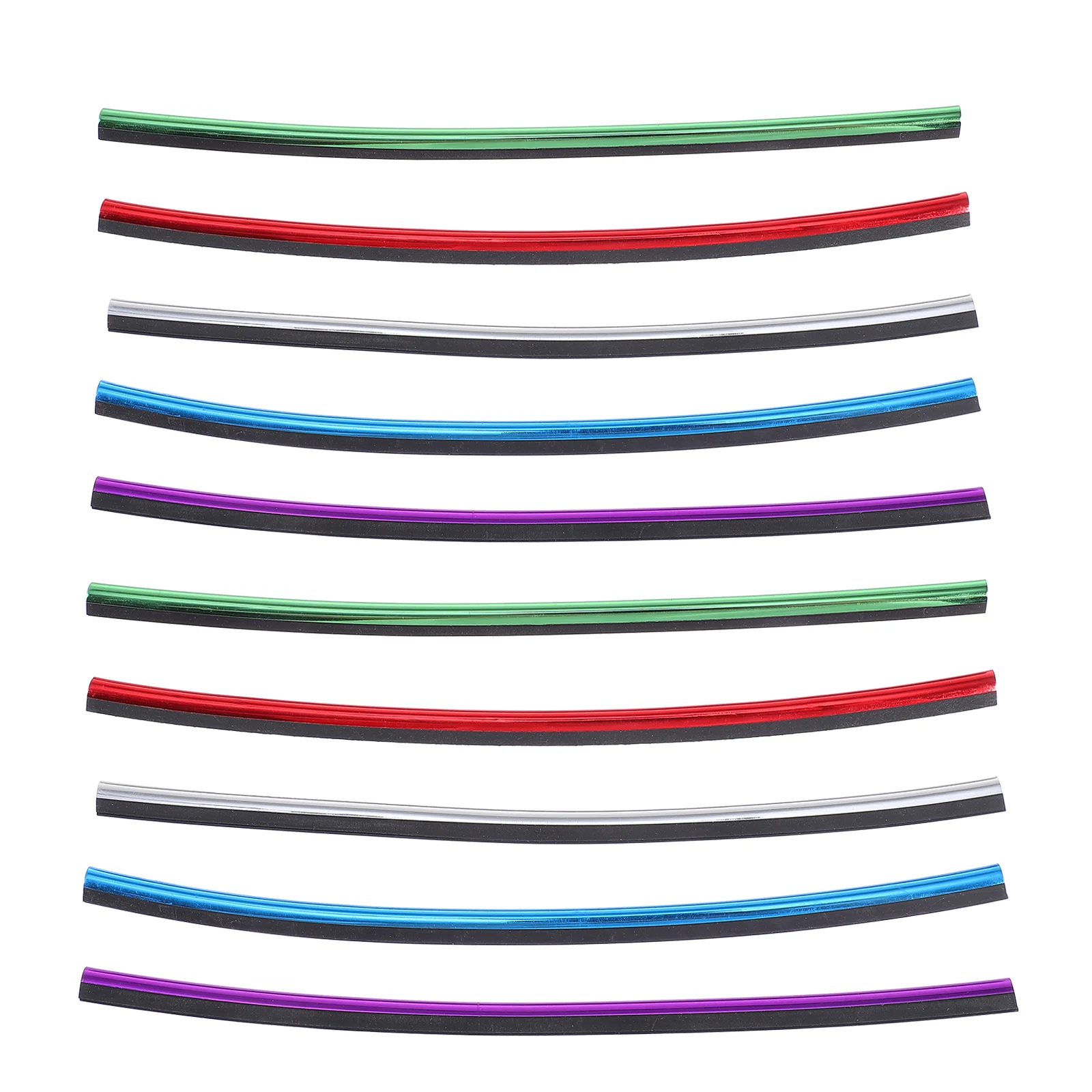 

10 Pcs Car Outlet Strips Air-conditioning Outlet Trims Vent Outlet Strip Decor