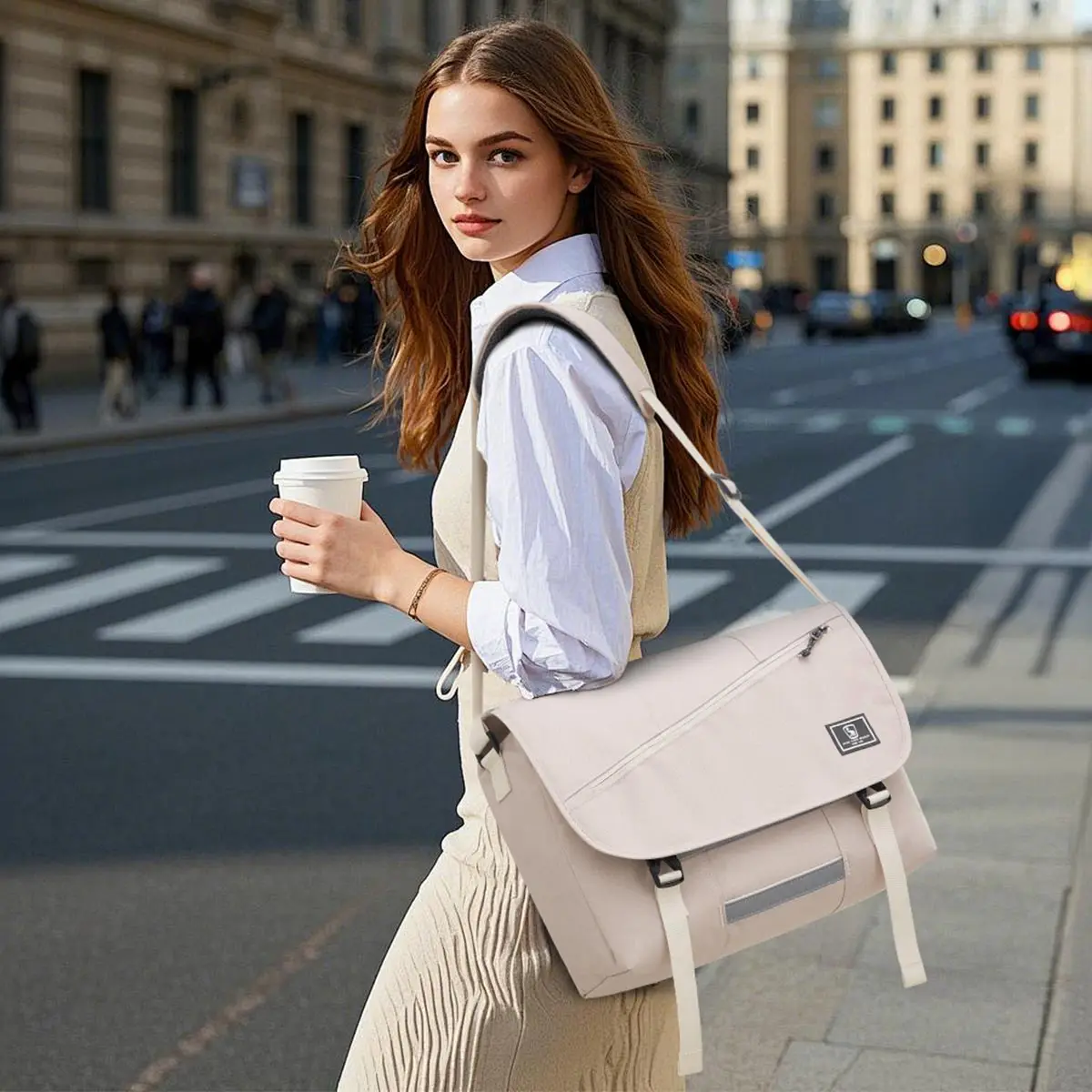 OIWAS 17-Zoll-Laptop Männer Messenger Bags Mode Business Reise Umhängetasche männer Leinwand Aktentasche Männliche Umhängetasche Handtasche – Detail 14