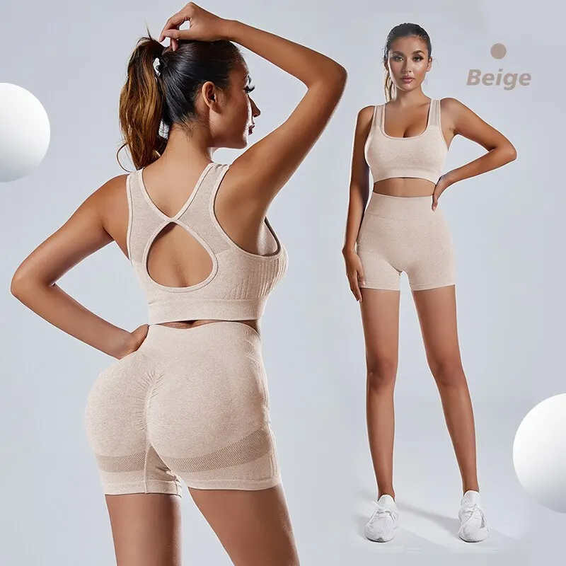 Women Workout Outfits Exercise Set 2 Piece For Women gym workout set fitness set sportswear set sports set